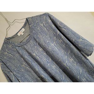 LuLaRoe Women's Irma Short Sleeve Tunic Shirt - S